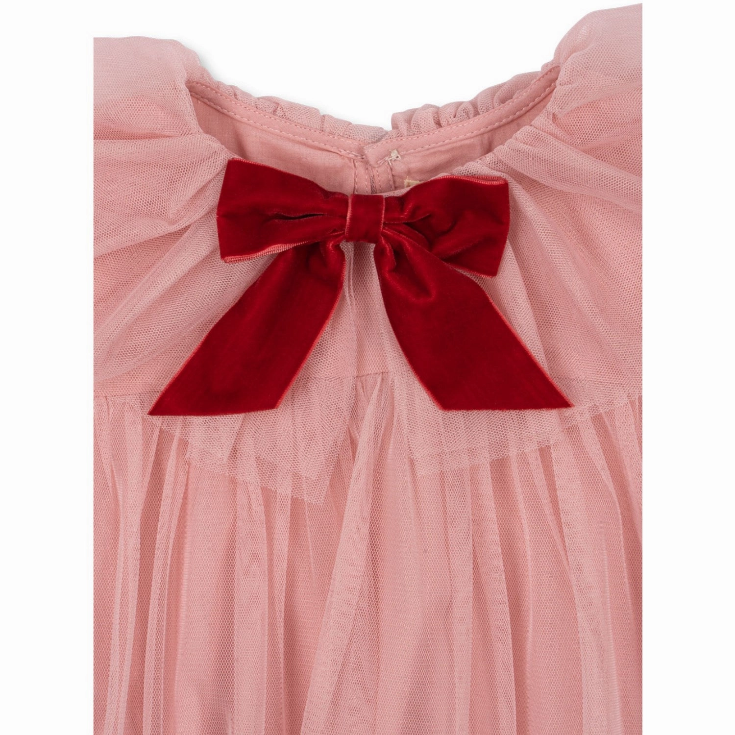 Konges Sl?jd Mellow Rose Bow Dress Warm Touch