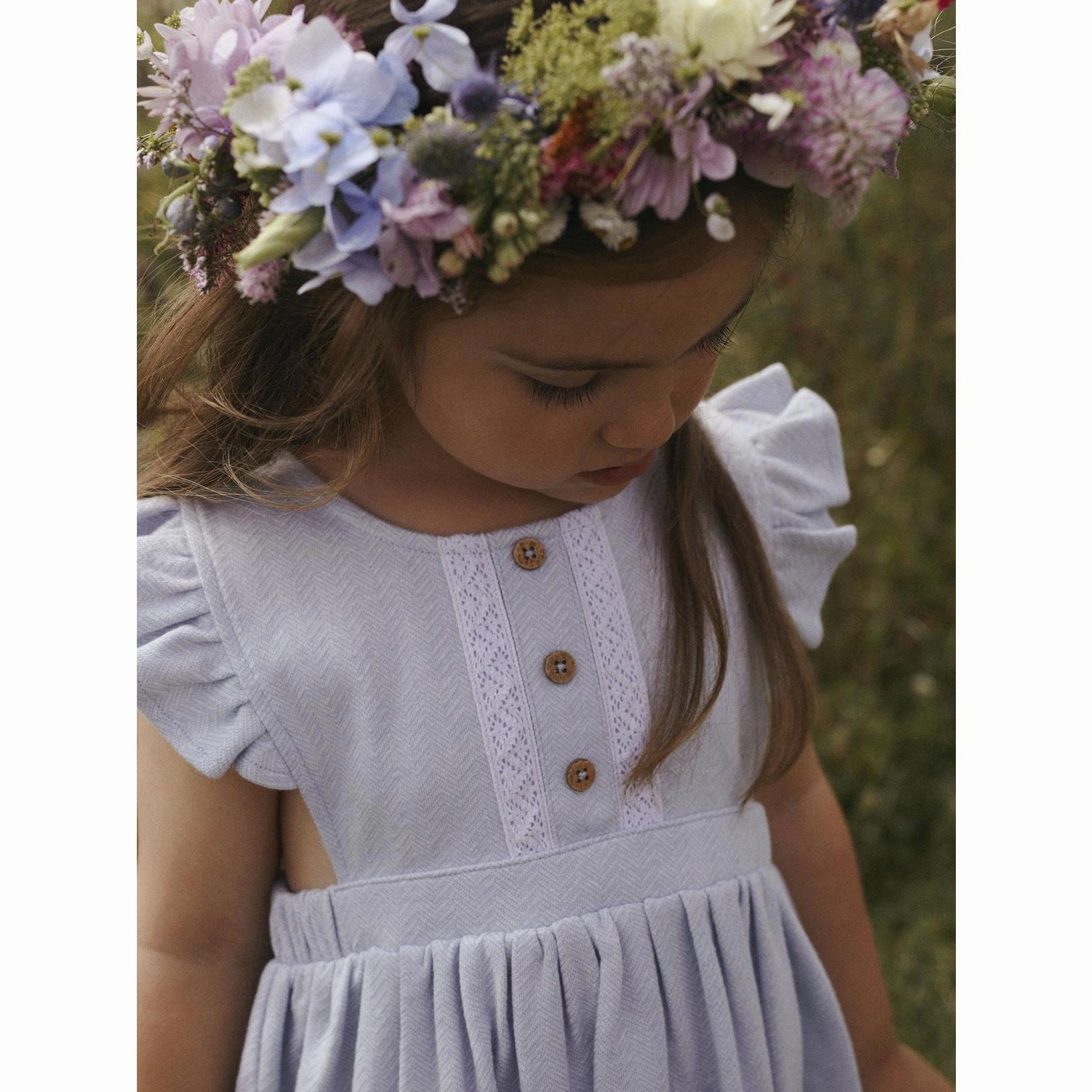 Lil'Atelier Zen Blue Haddie Skirtall Minimalist feel