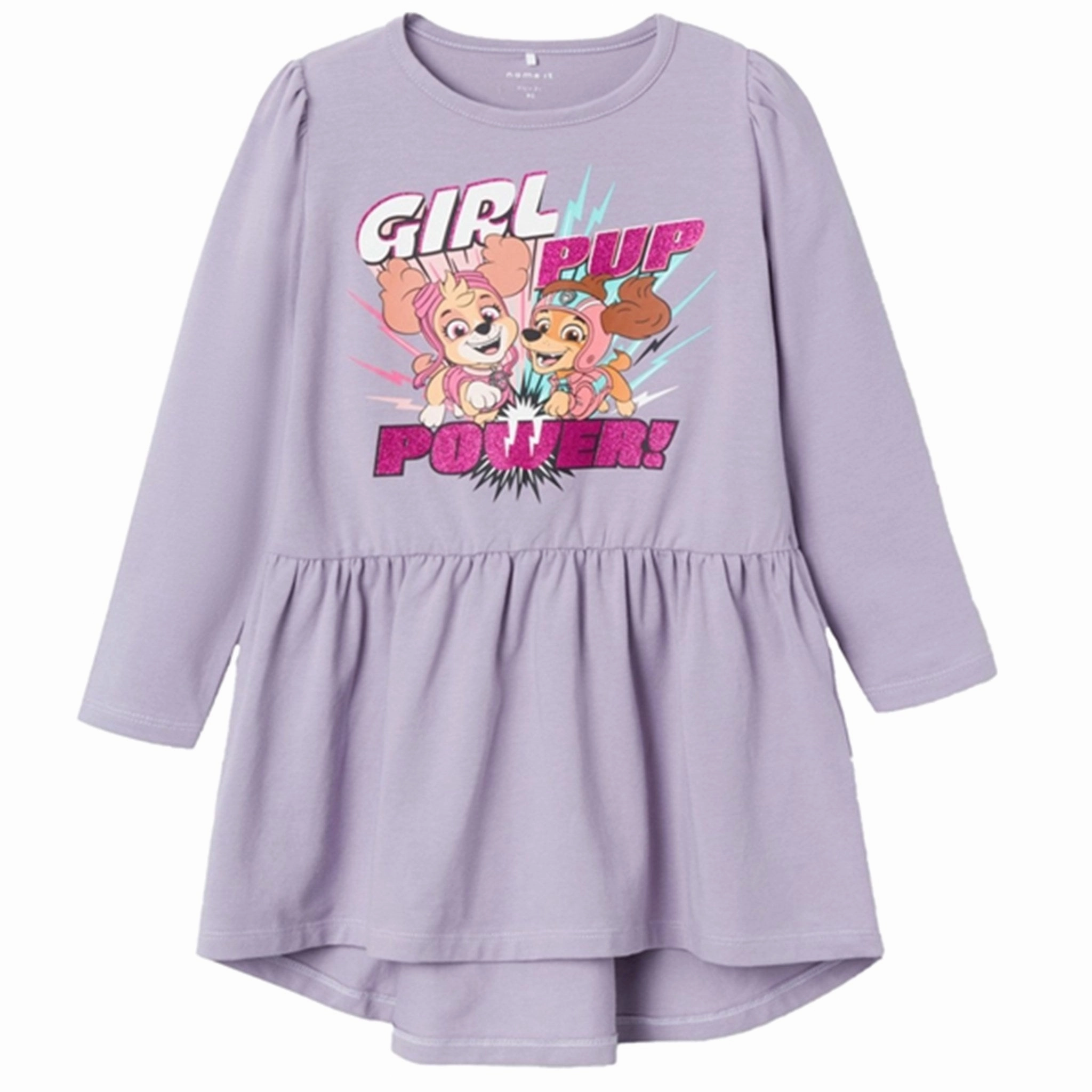 Name it Lavender Gray Amari Paw Patrol Dress Simple Profile