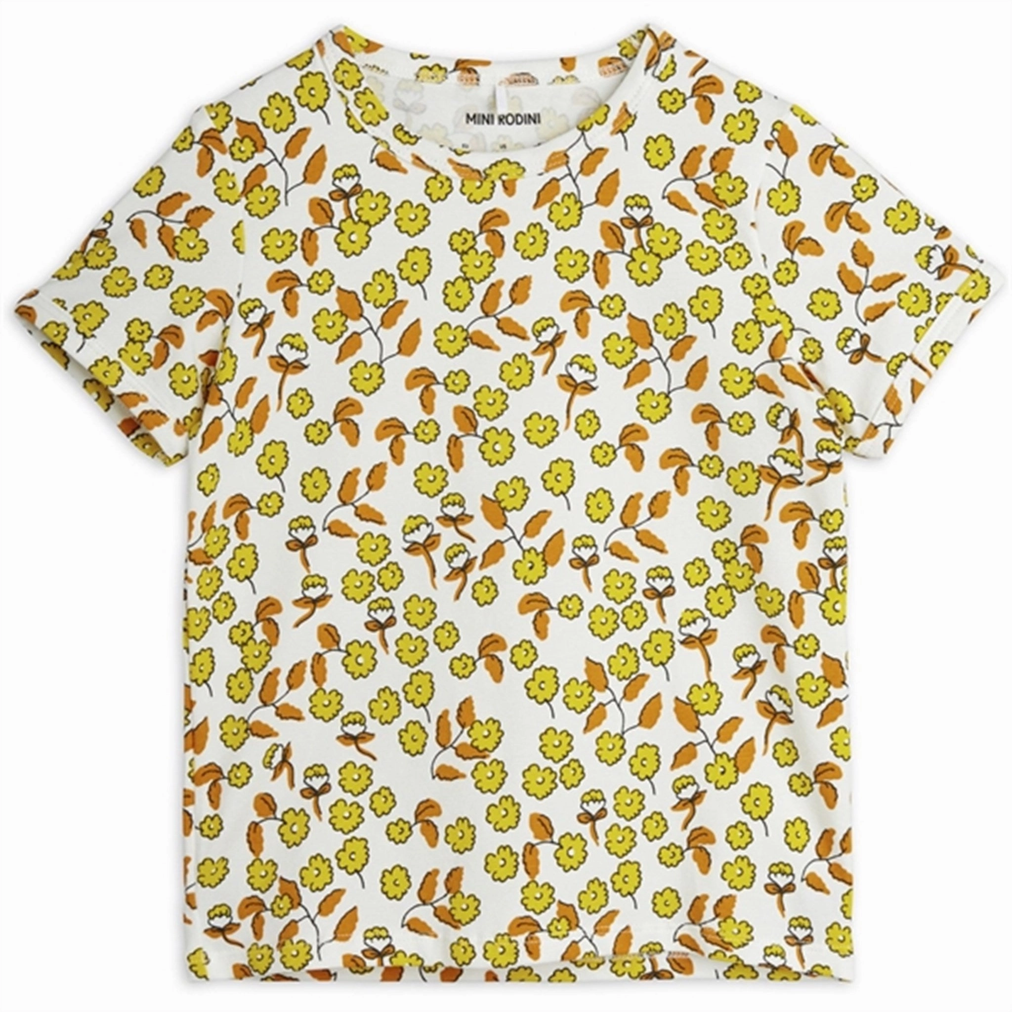 Mini Rodini Multi Flowers Aop T-shirt Stylish Design Athletic Wear