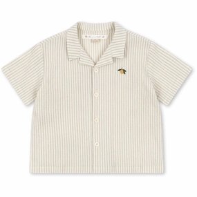 Konges Sl?jd Cloud Stripe Celebration Elliot Ss Shirt GOTS Flexible Material