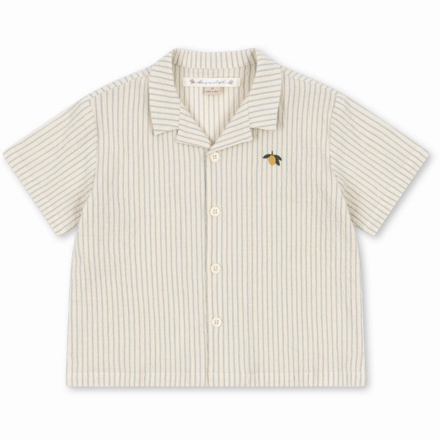 Konges Sl?jd Cloud Stripe Celebration Elliot Ss Shirt GOTS Flexible Material