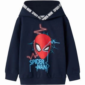 Name It Navy Blazer Jaan Spiderman Regular Sweatshirt Marvel Sustainable production Stylish Detail