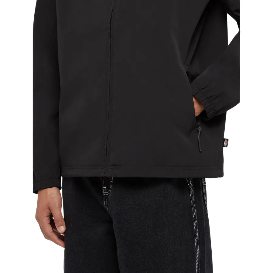 Dickies giubbino da uomo con cappuccio Ronan Shell DK0A4Z3YBLK nero Dispute