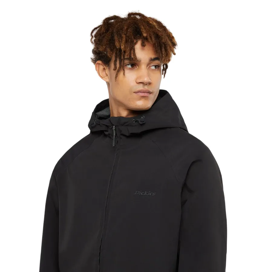 Quilted Lining Dickies giubbino da uomo con cappuccio Ronan Shell DK0A4Z3YBLK nero