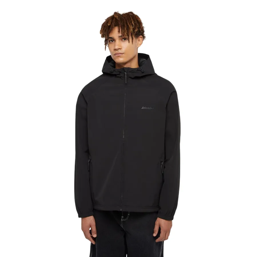 elderly people Dickies giubbino da uomo con cappuccio Ronan Shell DK0A4Z3YBLK nero