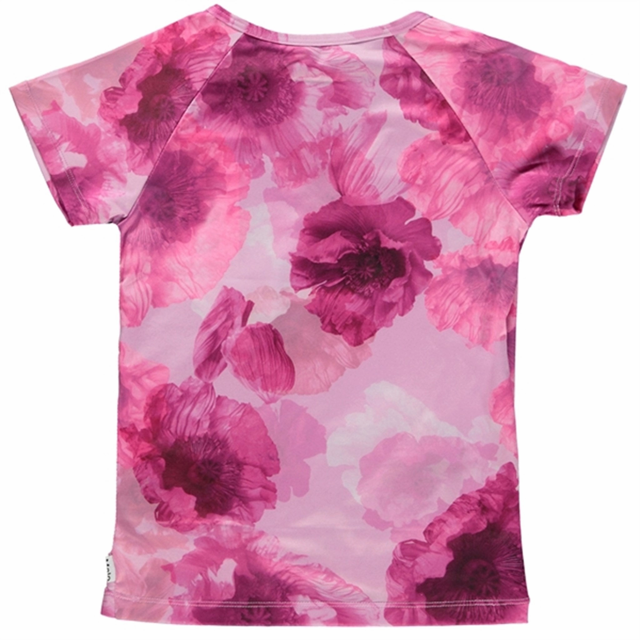 Double Stitched Hem Molo Exercise Dreamy Poppies Oaklee T-shirt