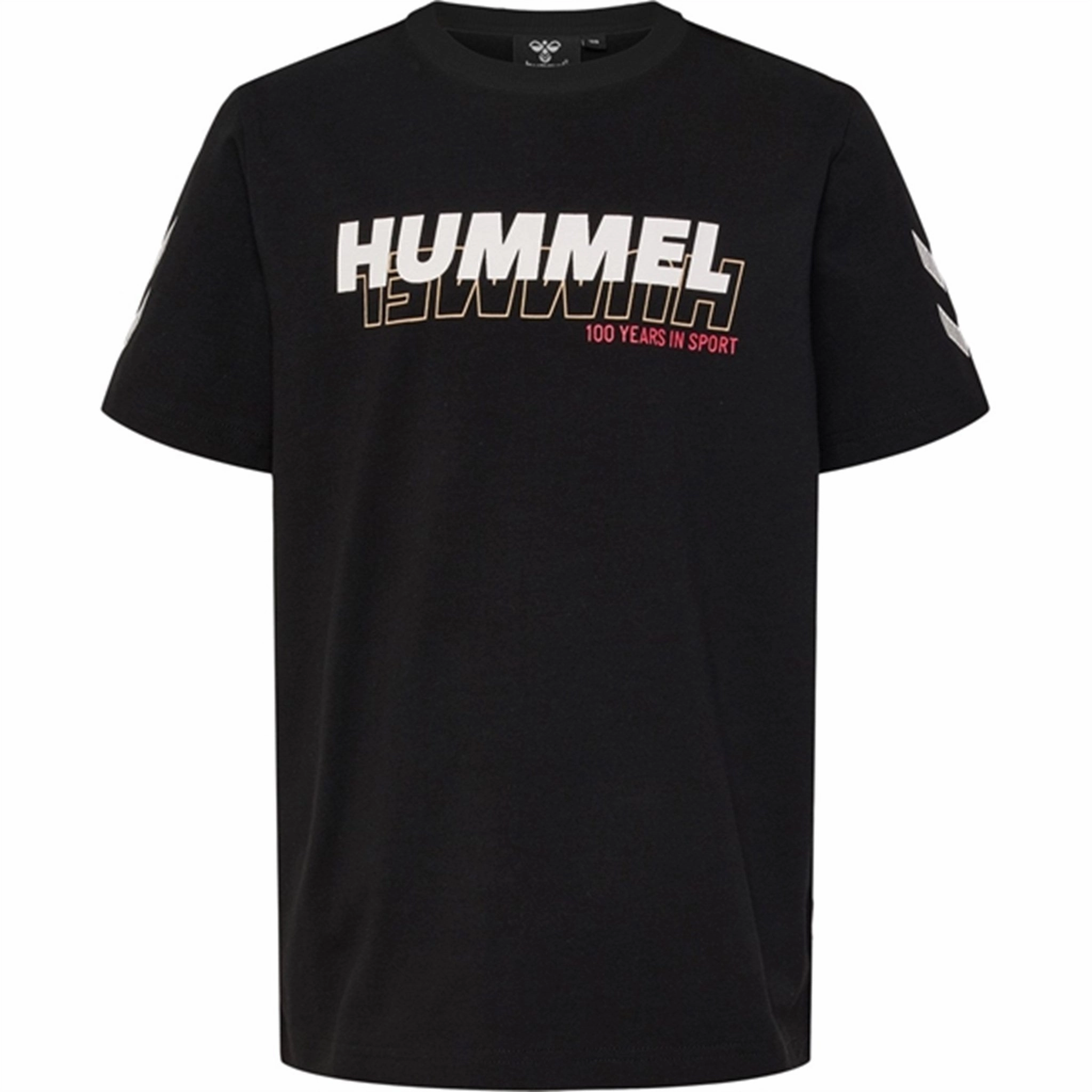 Hummel Black Samuel T-shirt GarmentDyedTexture