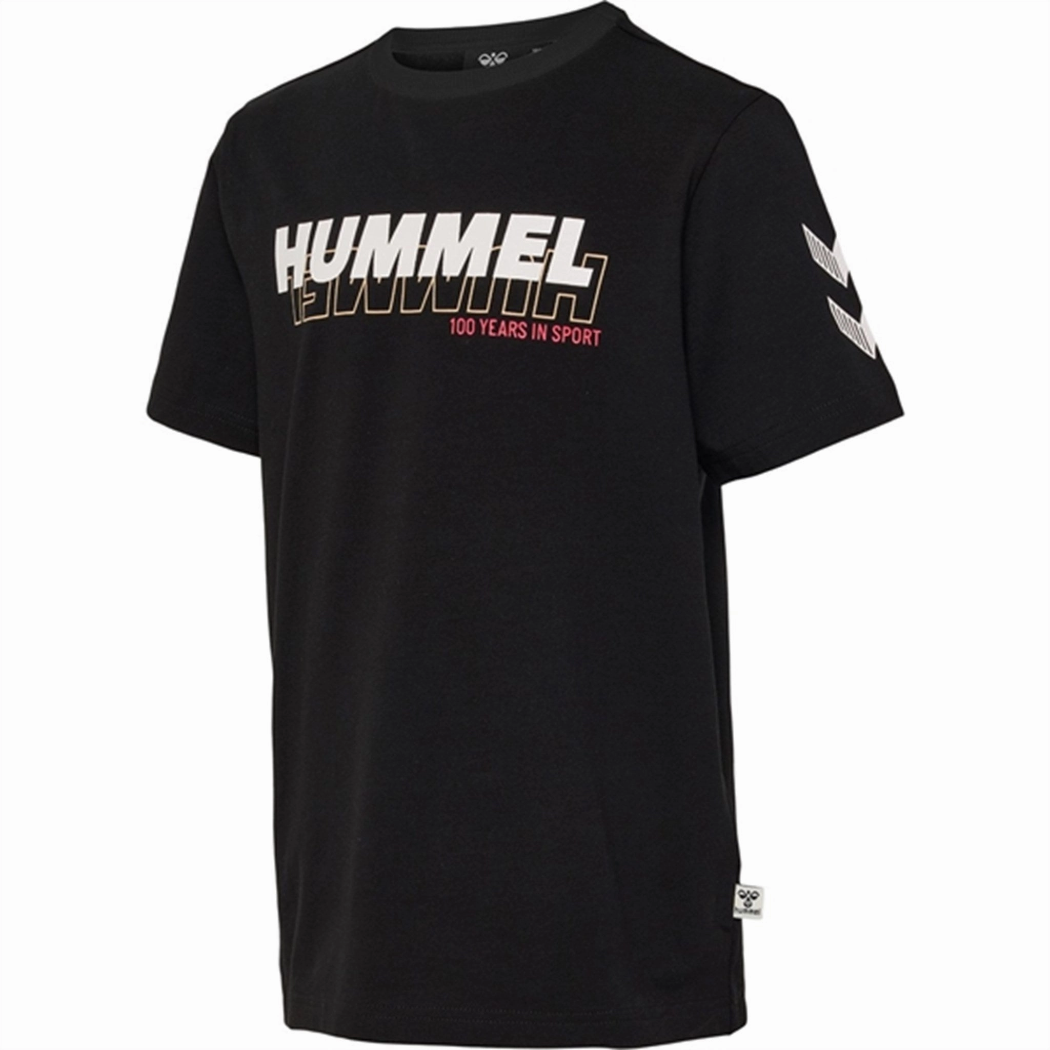 Simple yet stylish Effortless Comfort Hummel Black Samuel T-shirt