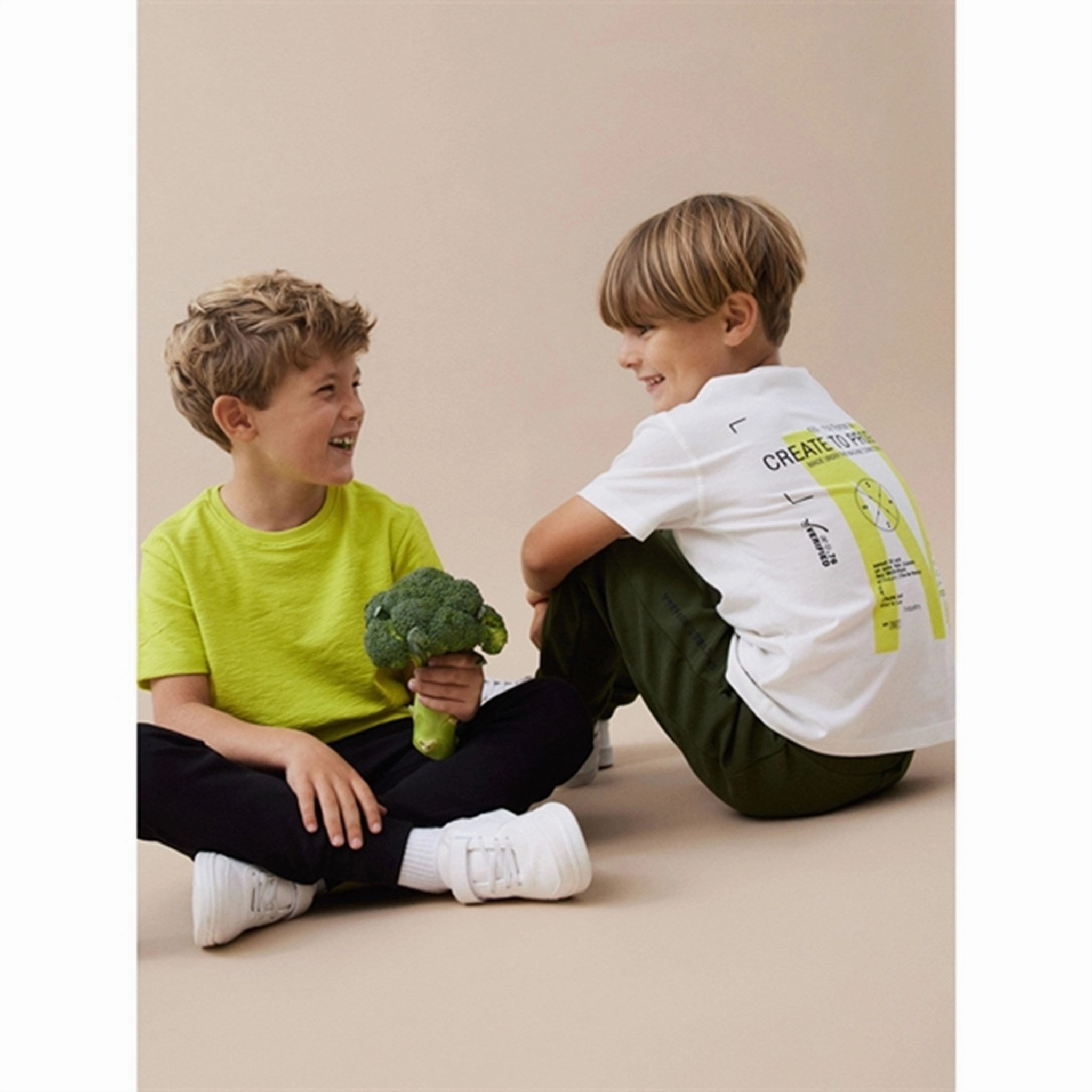 UltraLightweight Chill Comfort Look Name it White Alyssum Koman Loose T-Shirt