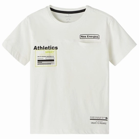 Functional Look Name it White Alyssum Koman Loose T-Shirt