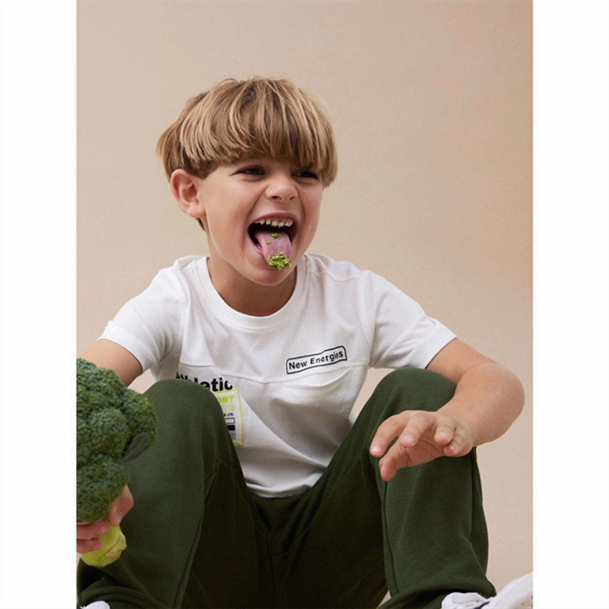 Chic Fit Travel Trend Name it White Alyssum Koman Loose T-Shirt