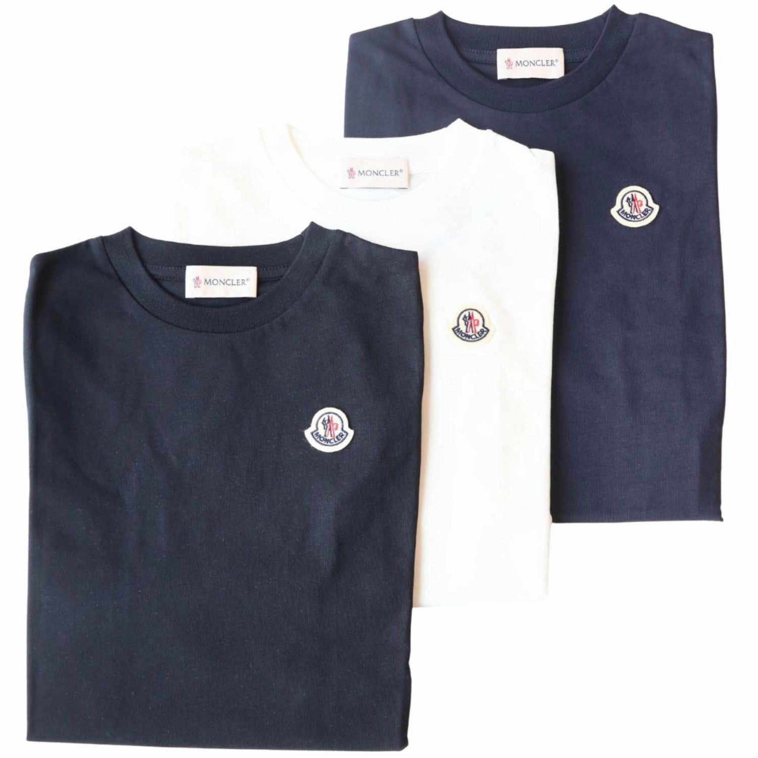 Moncler Open Miscellaneous Ss T-shirt Office Wear Oversized Cut