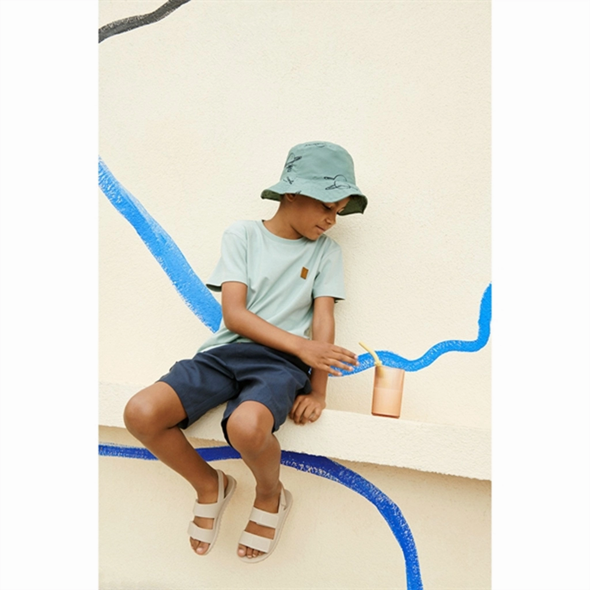 Pullover Liewood Ice Blue Sixten T-shirt