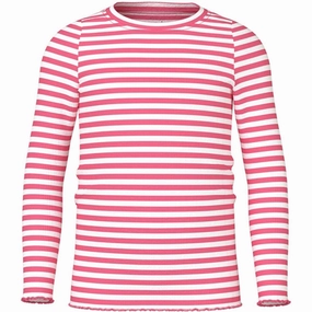 Structured Collar Name it Camellia Rose Vemma Slim Blouse