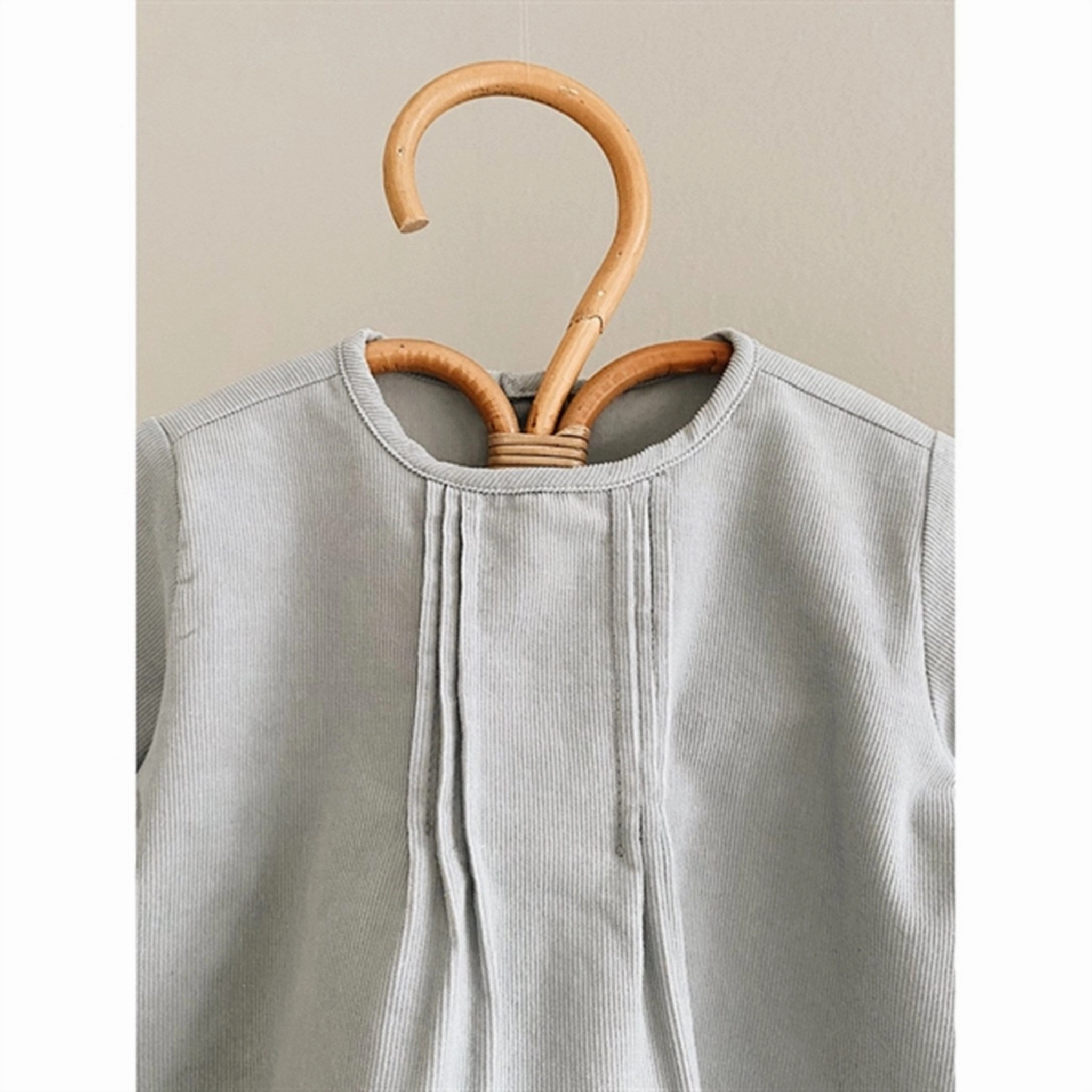 Patterned Texture Sweat-Absorbing lalaby Barely Blue Holly Shirt