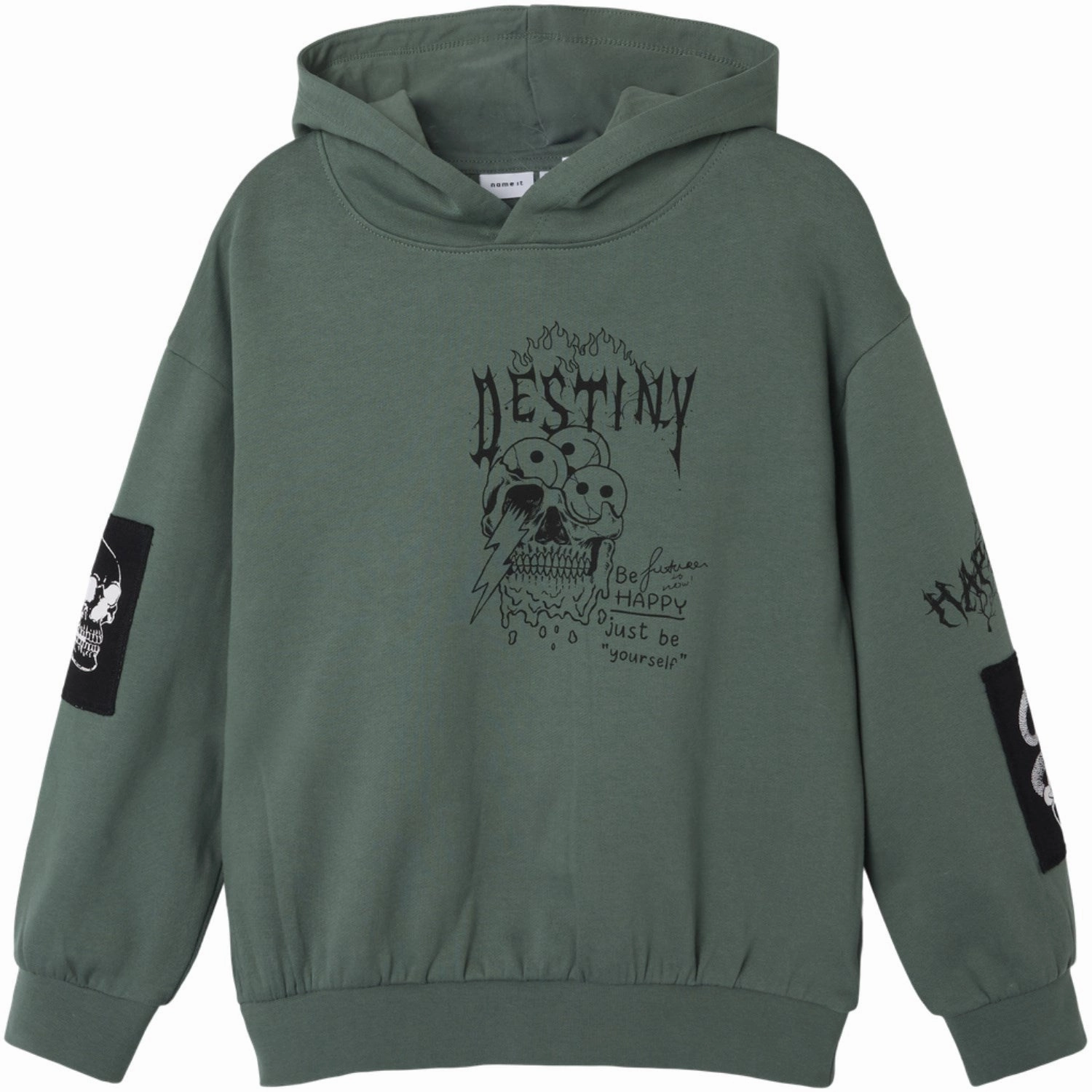 Faux Suede Workshop wear Name It Dark Forest Stroels Sweatshirt