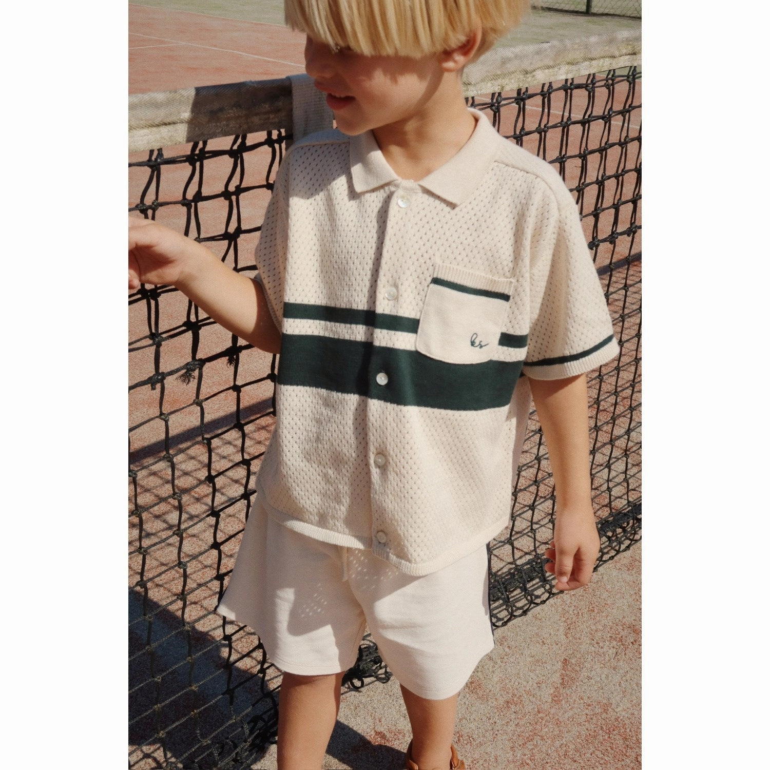 Party Ready Konges Sl?jd Pine Grove Hai Knit Shirt Gots