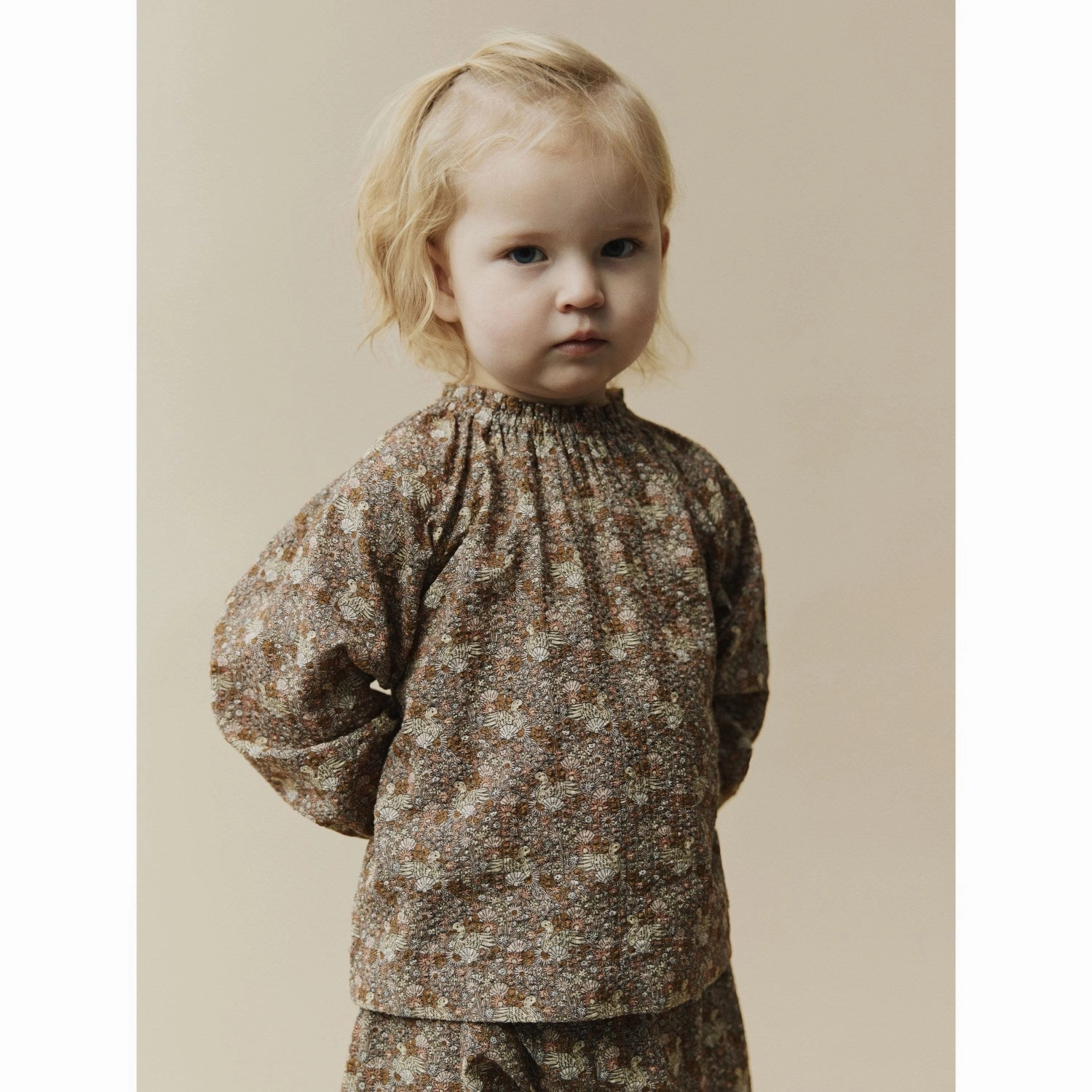 Classic Design Vibrant color Sofie Schnoor Brown KristaSB Blouse