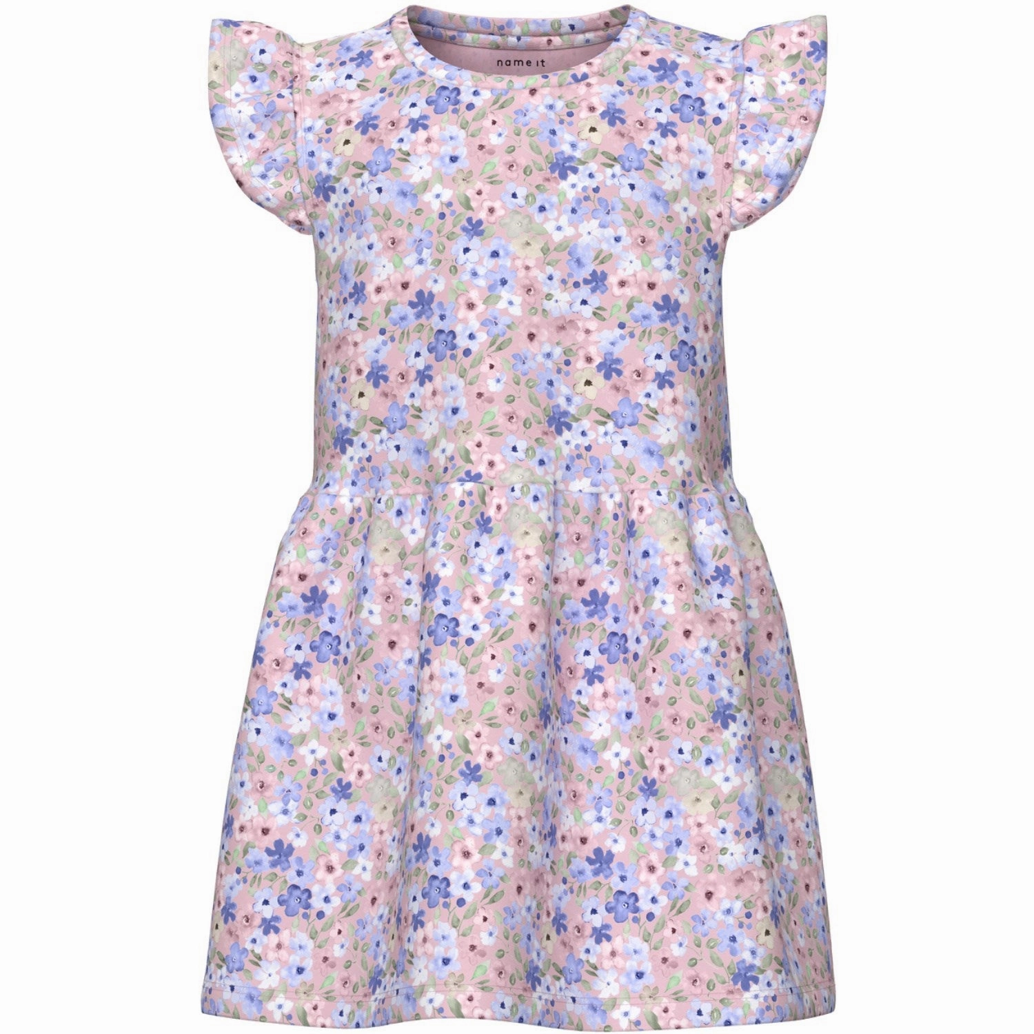 Name It Parfait Pink Hisse Cap Dress Curvy Glam Shade Glow