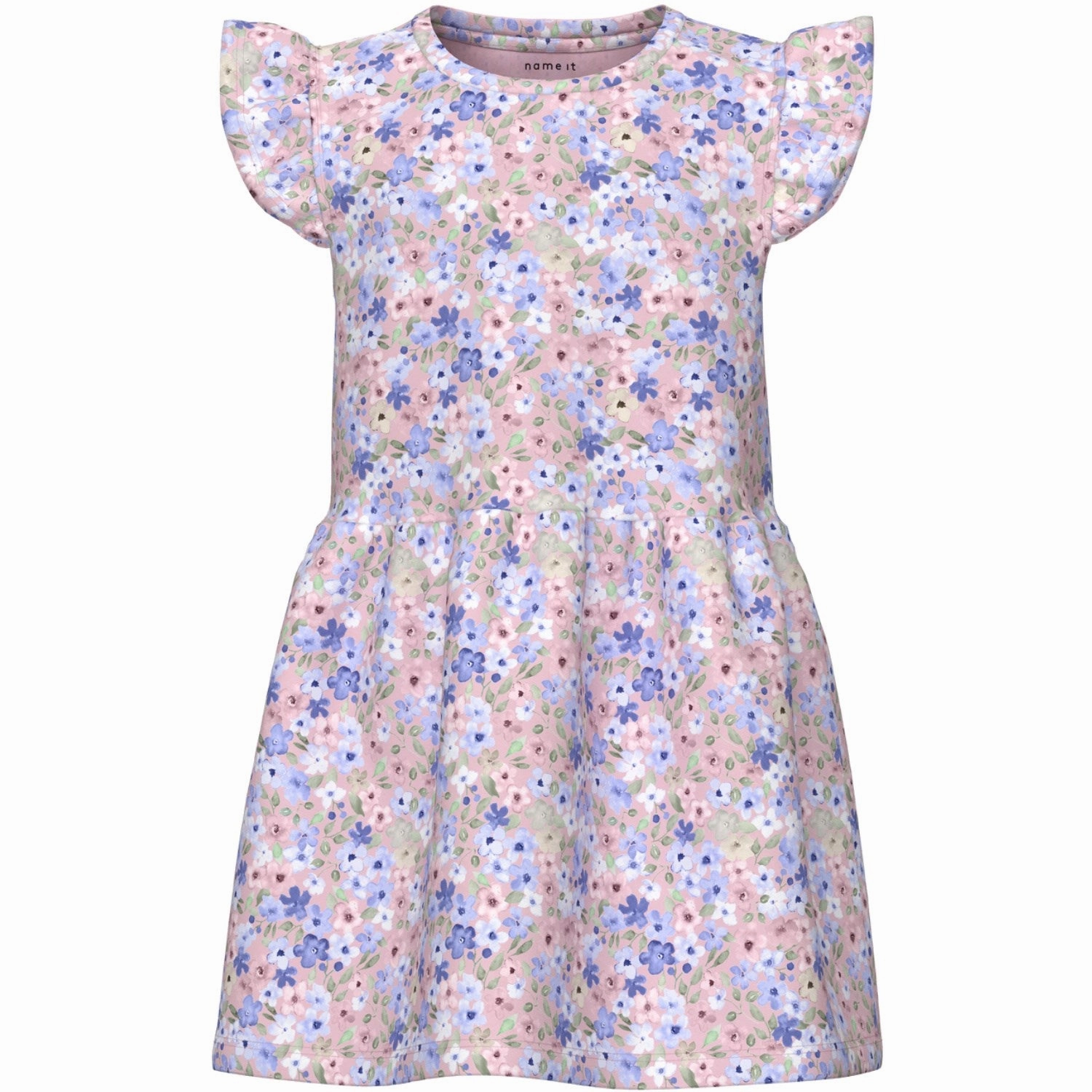 Flowy Texture Chill Piece Name It Parfait Pink Hisse Cap Dress