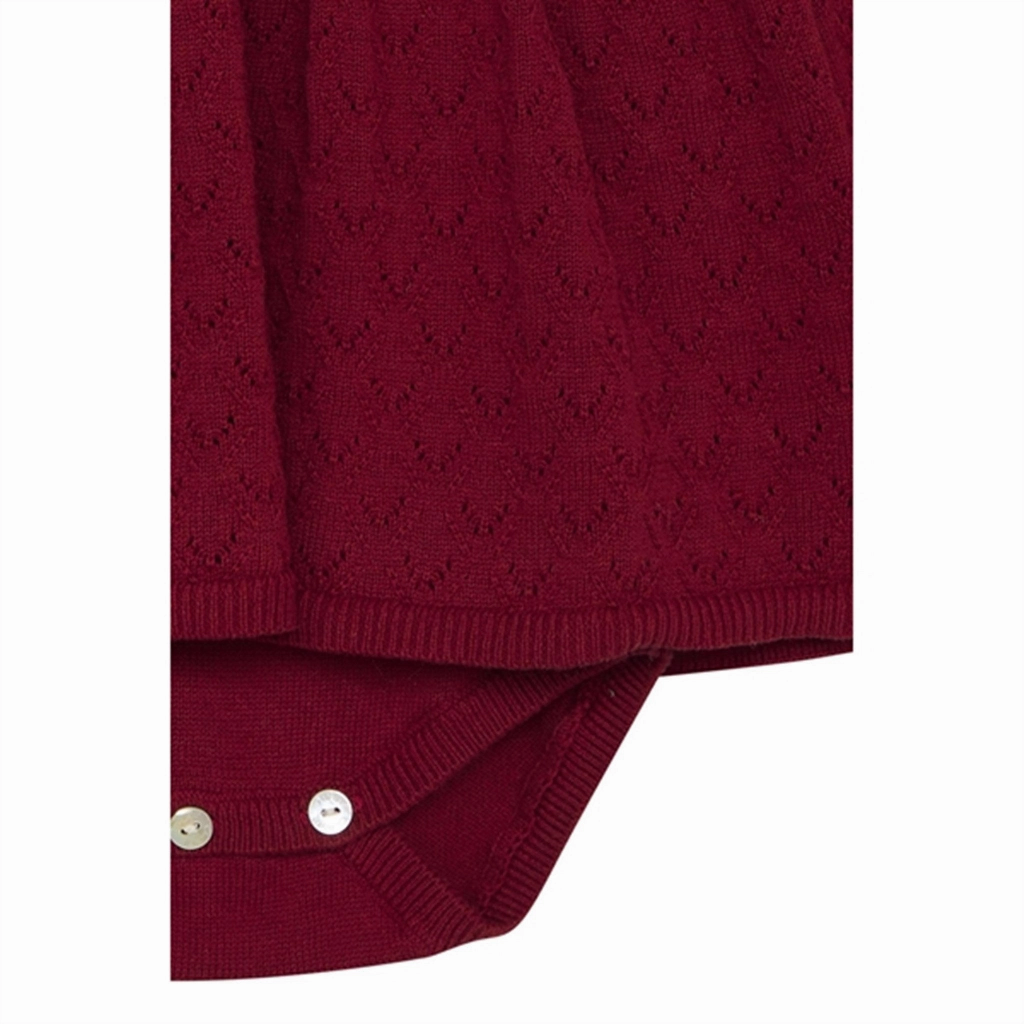 Hust & Claire Baby Teaberry Mallie Romper Breathable Layering