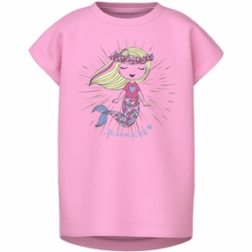 Airflow Ventilation System Minimal Comfort Wear Name It Pink Frosting Mermaid Violet T-Shirt