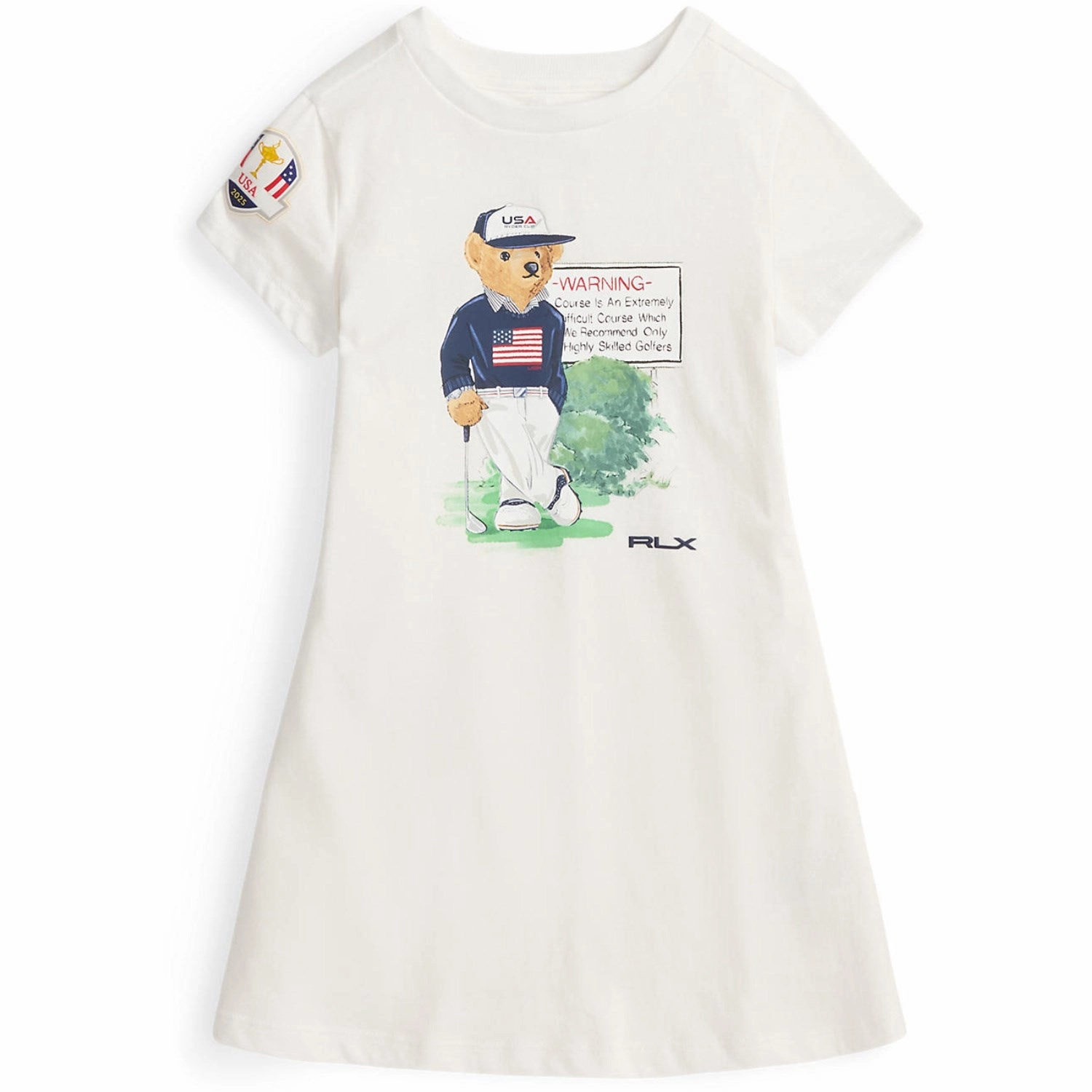 Light Style Stylish and Cozy Polo Ralph Lauren White Core Bear Boy T-Shirt