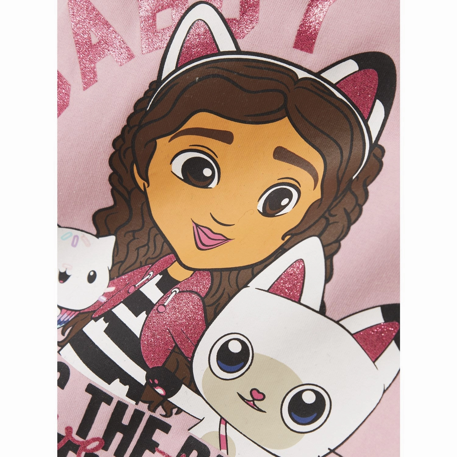 Thermoregulating Fabric Trendy Top Name It Cameo Pink Maba Gabby'S Dollhouse T-Shirt