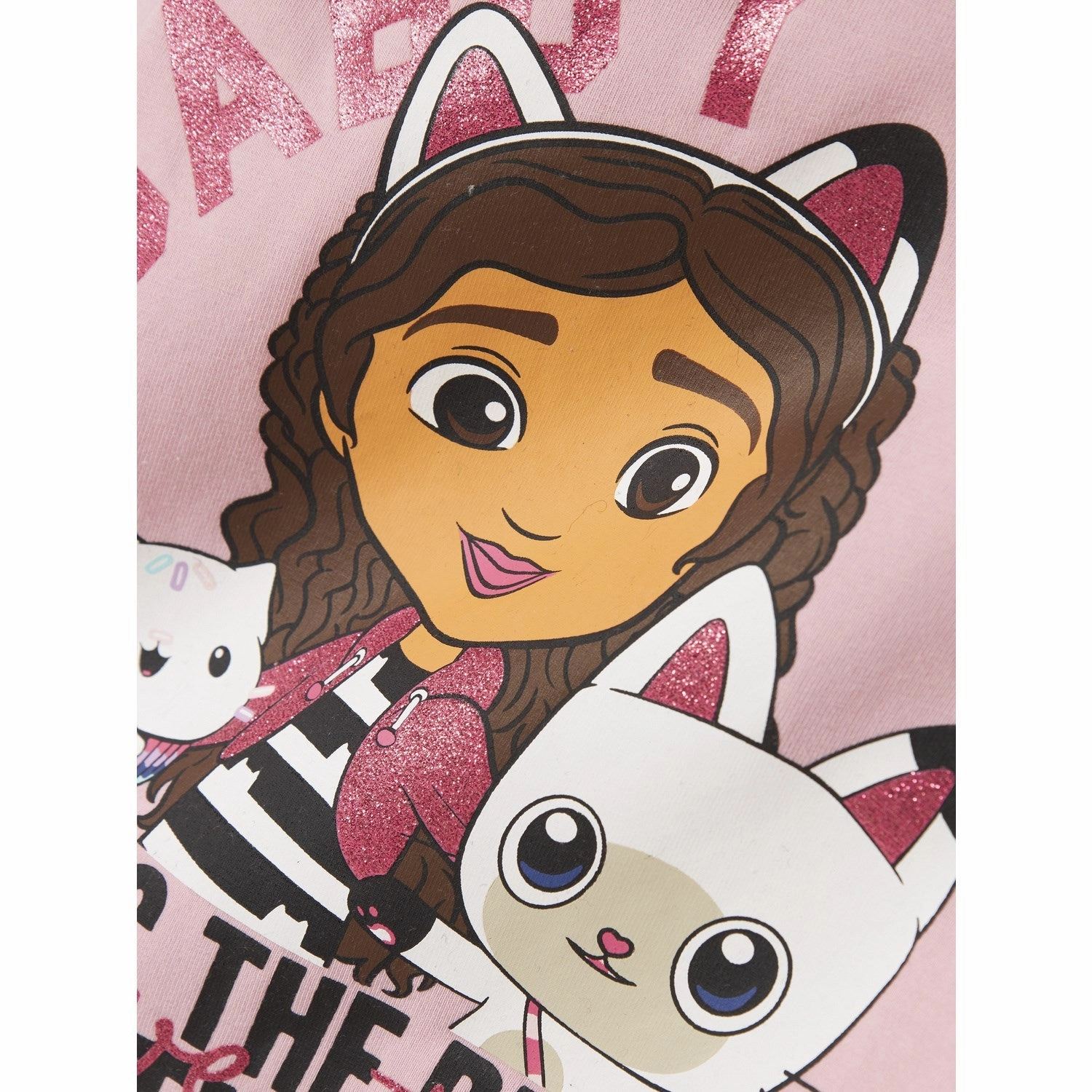 Name It Cameo Pink Maba Gabby'S Dollhouse T-Shirt Sustainable Material Blend