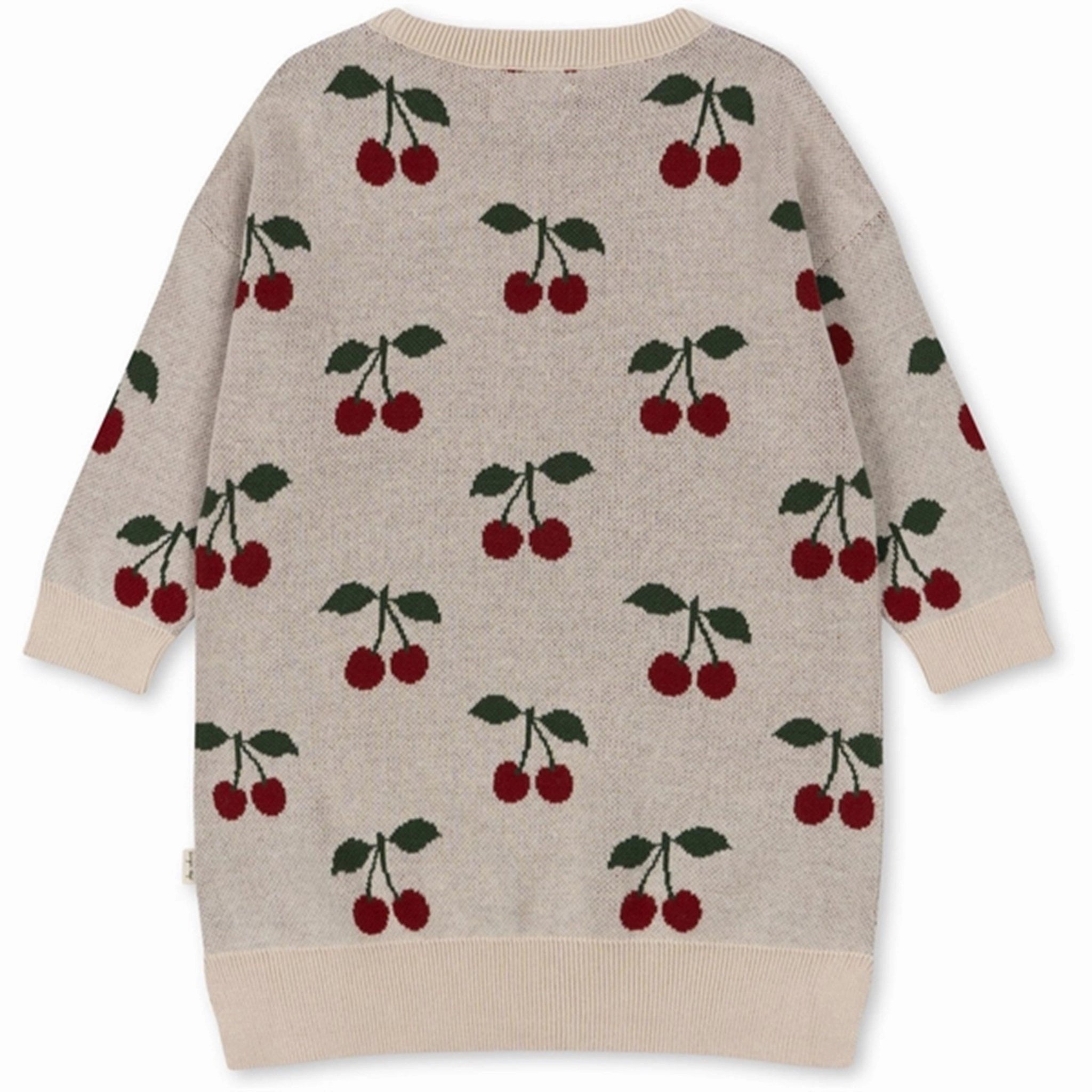 Konges Sl?jd Cherry Lapis Strik Dress V-Neck