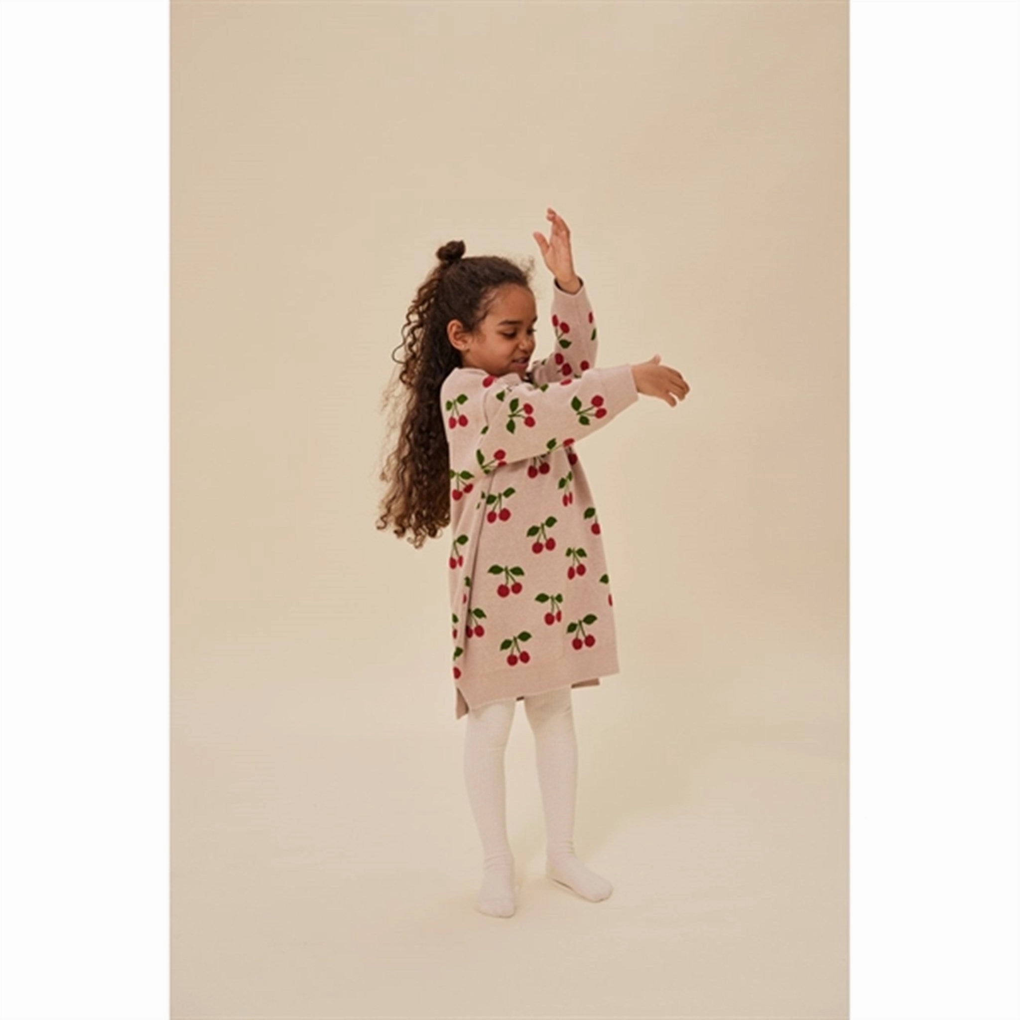 Konges Sl?jd Cherry Lapis Strik Dress Trendy Comfort