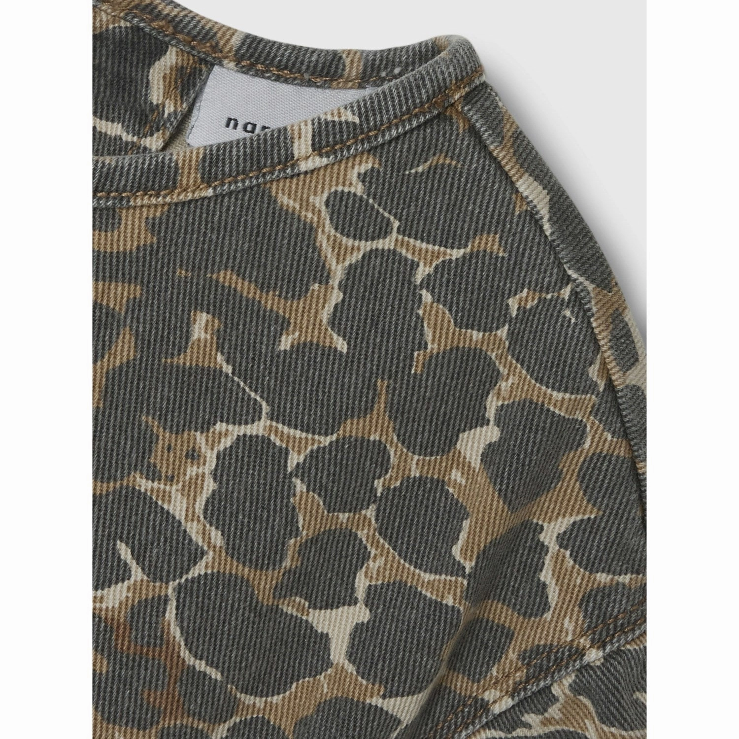 Name It Affogat Leo Washed Down Leo Twill Dress Basic Shape Daily Favorite