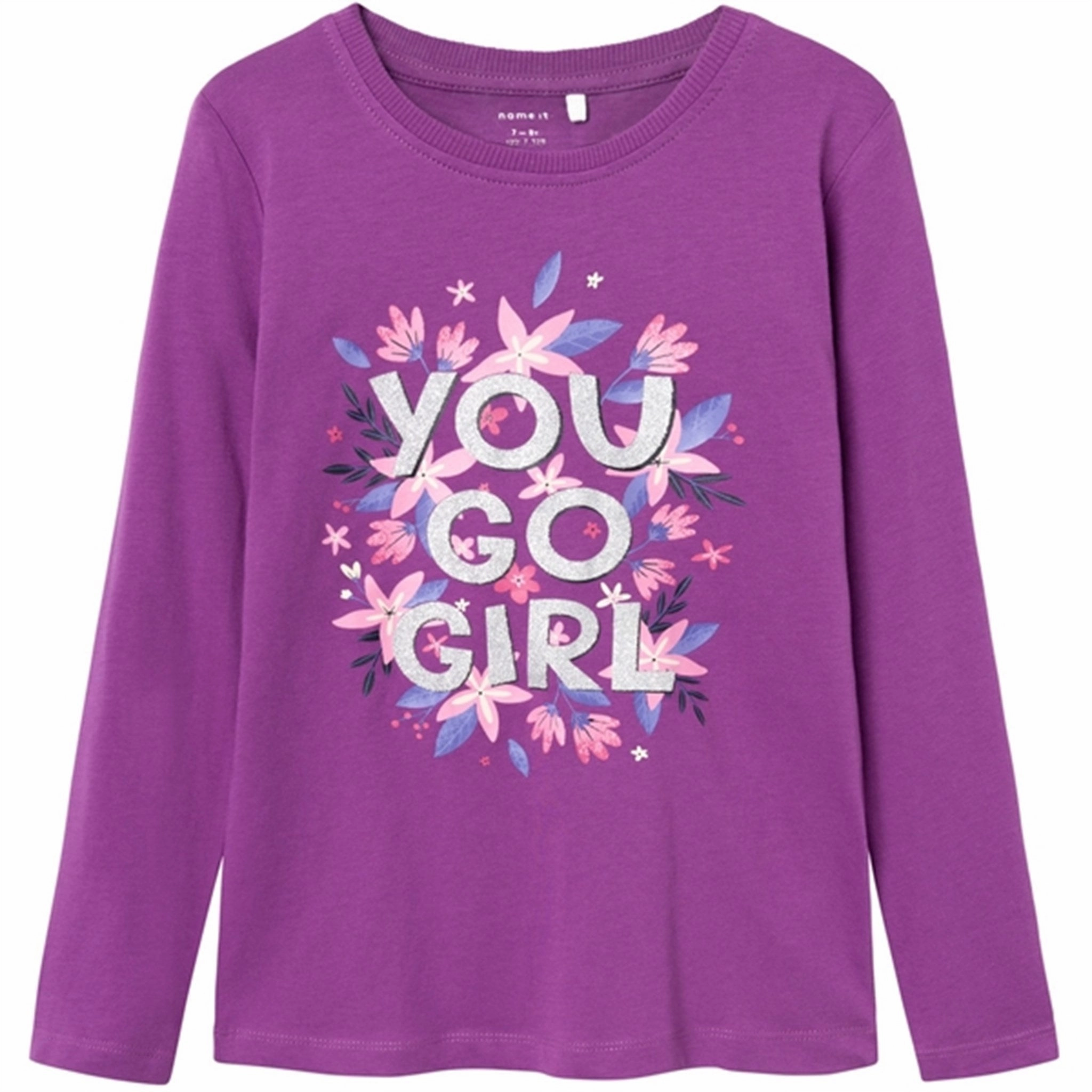Comfy Essentials Wear Name it Hyacinth Violet Roda T-Shirt