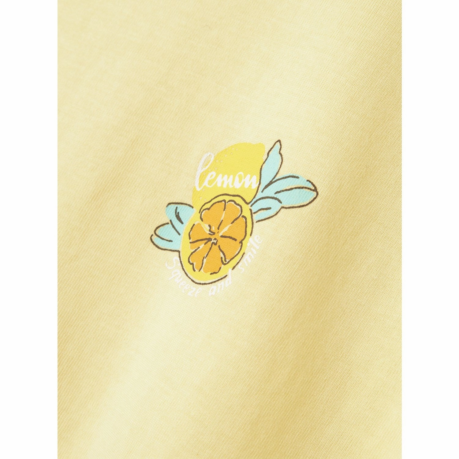 ReinforcedShoulderPanels Name It Lemon Meringue Lemon Varutti Capsl Loose T-Shirt