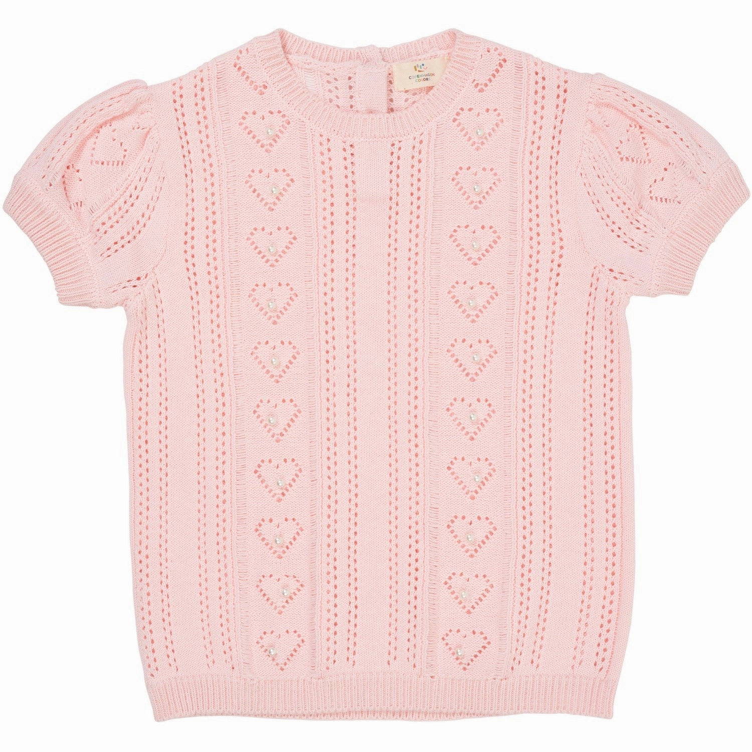 Functional Fashion COPENHAGEN COLORS Ballerina Comb. Knitted Pointelle T-shirt