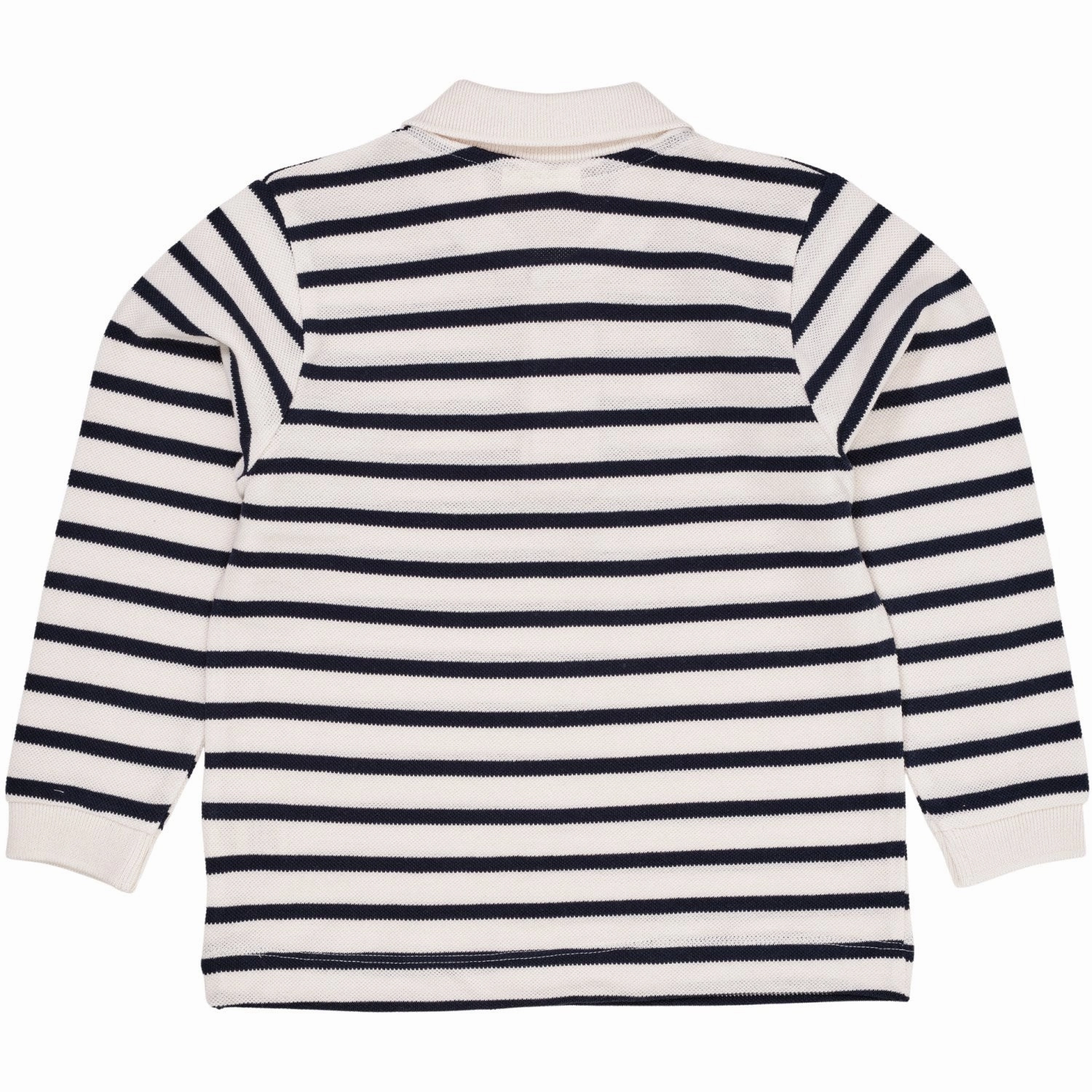 Copenhagen Colors Navy/Cream Stripe Striped Pique Polo NonRestrictive Cut