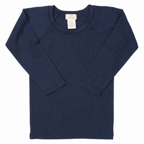 Contemporary Fashion COPENHAGEN COLORS Navy Merino Light Knitted Blouse