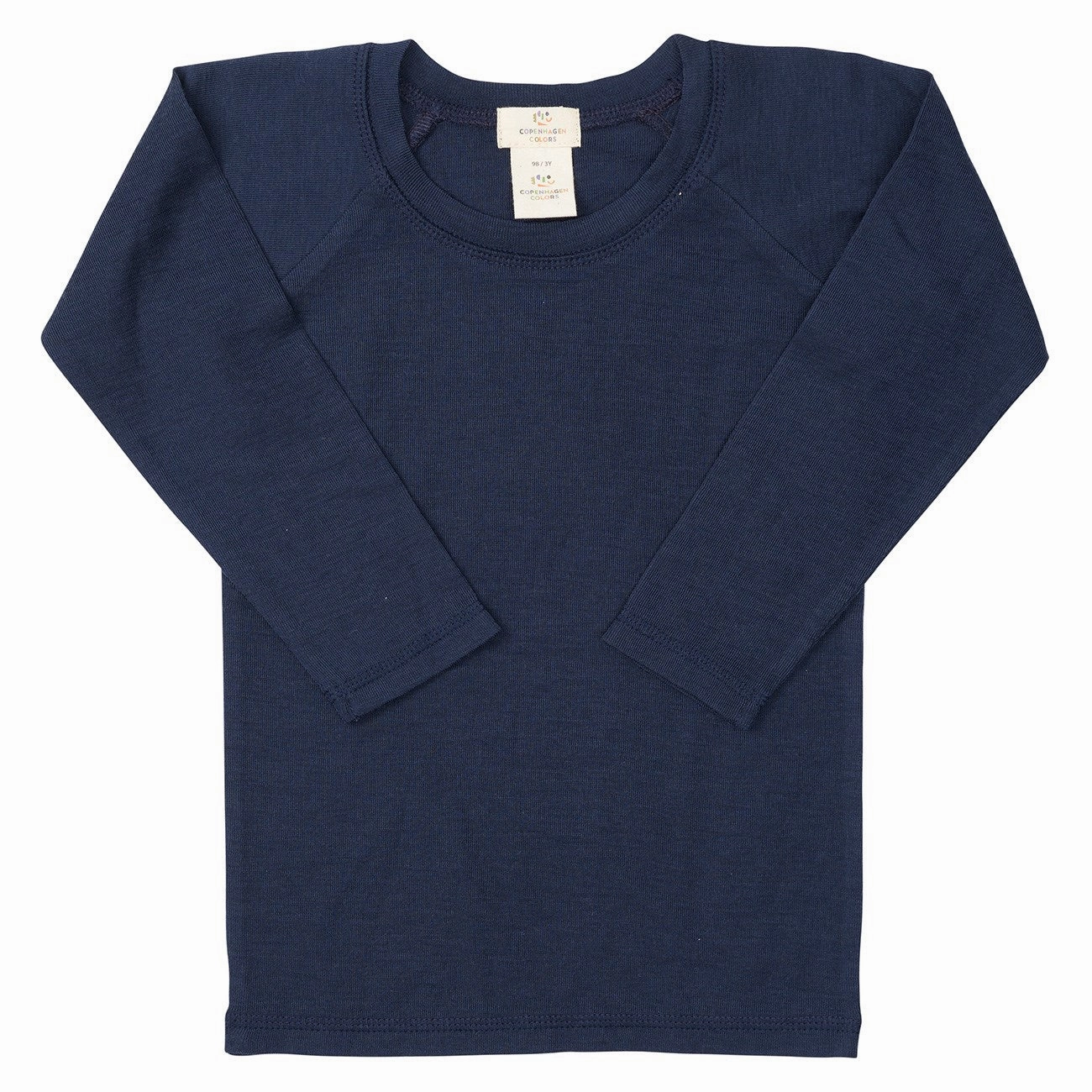Contemporary Fashion COPENHAGEN COLORS Navy Merino Light Knitted Blouse