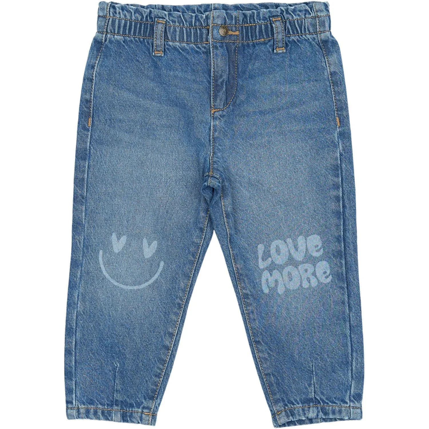 Home Comfort Weekend Warrior Urban Explorer Evening Stroll Casual Friday THE NEW Siblings Medium Blue Denim Pida Carrot Jeans