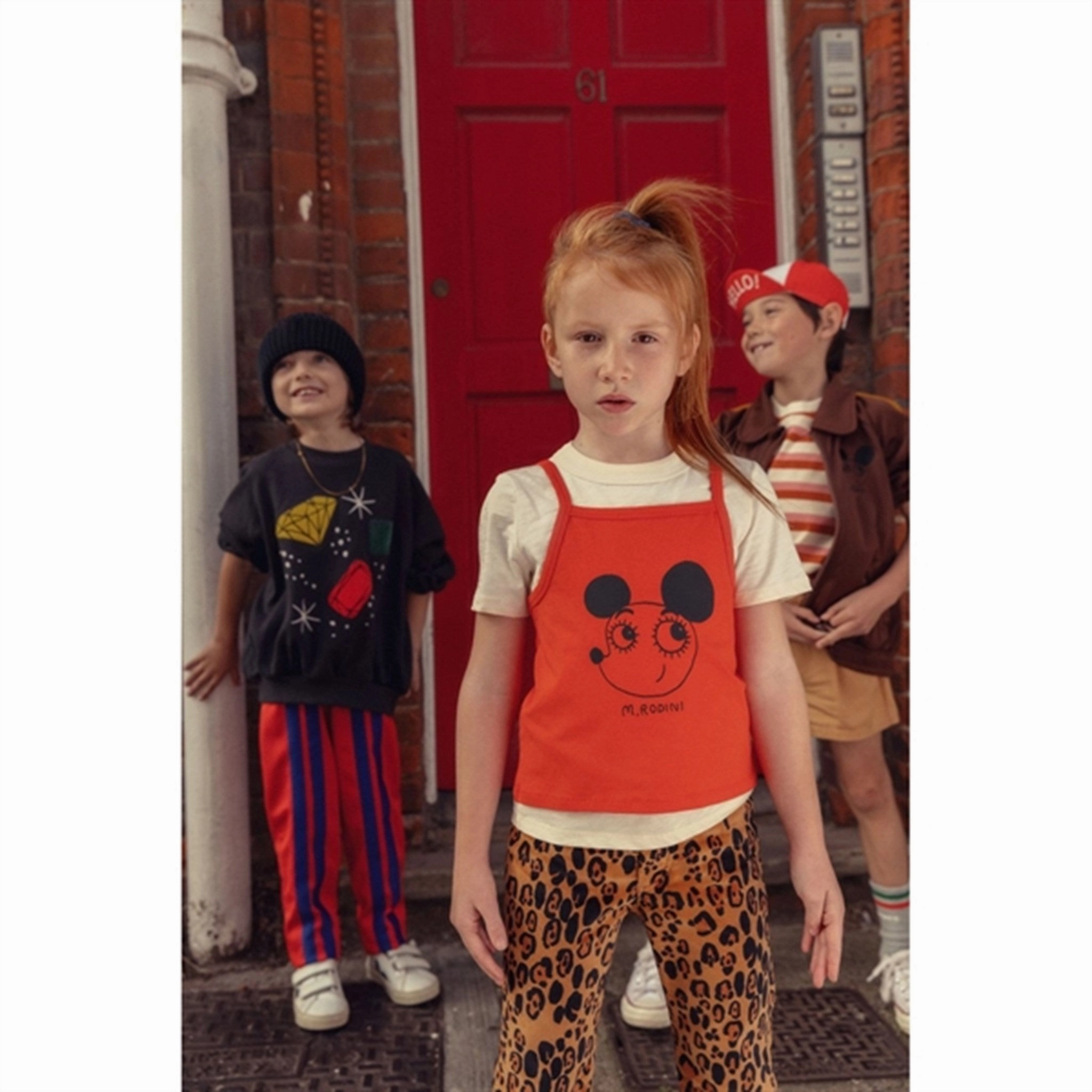 Mini Rodini Ritzrats Sp Set Tank and Tee Multi Zero Waste Production Relaxed and Easy