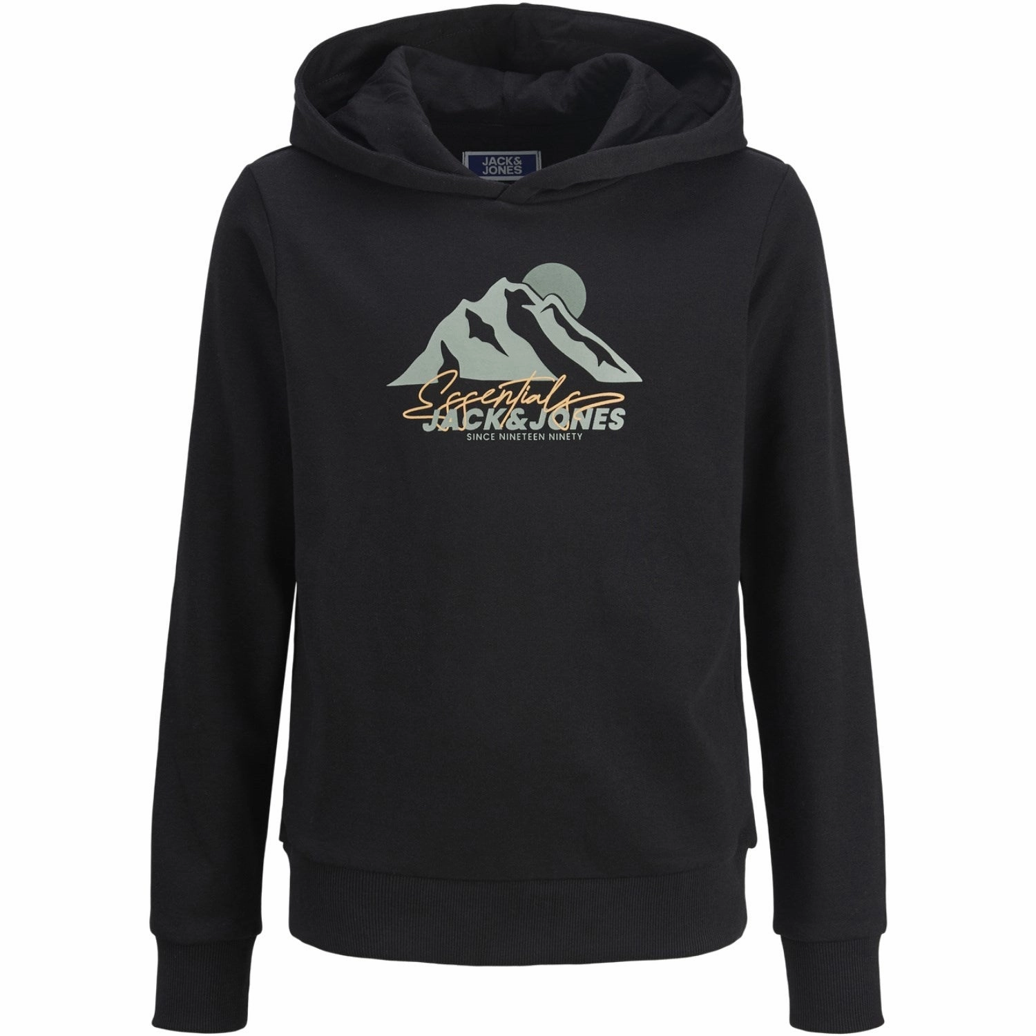 elastic waistband Trend Vibe Jack & Jones Junior Black Jjsun Sweat Hood Jnr