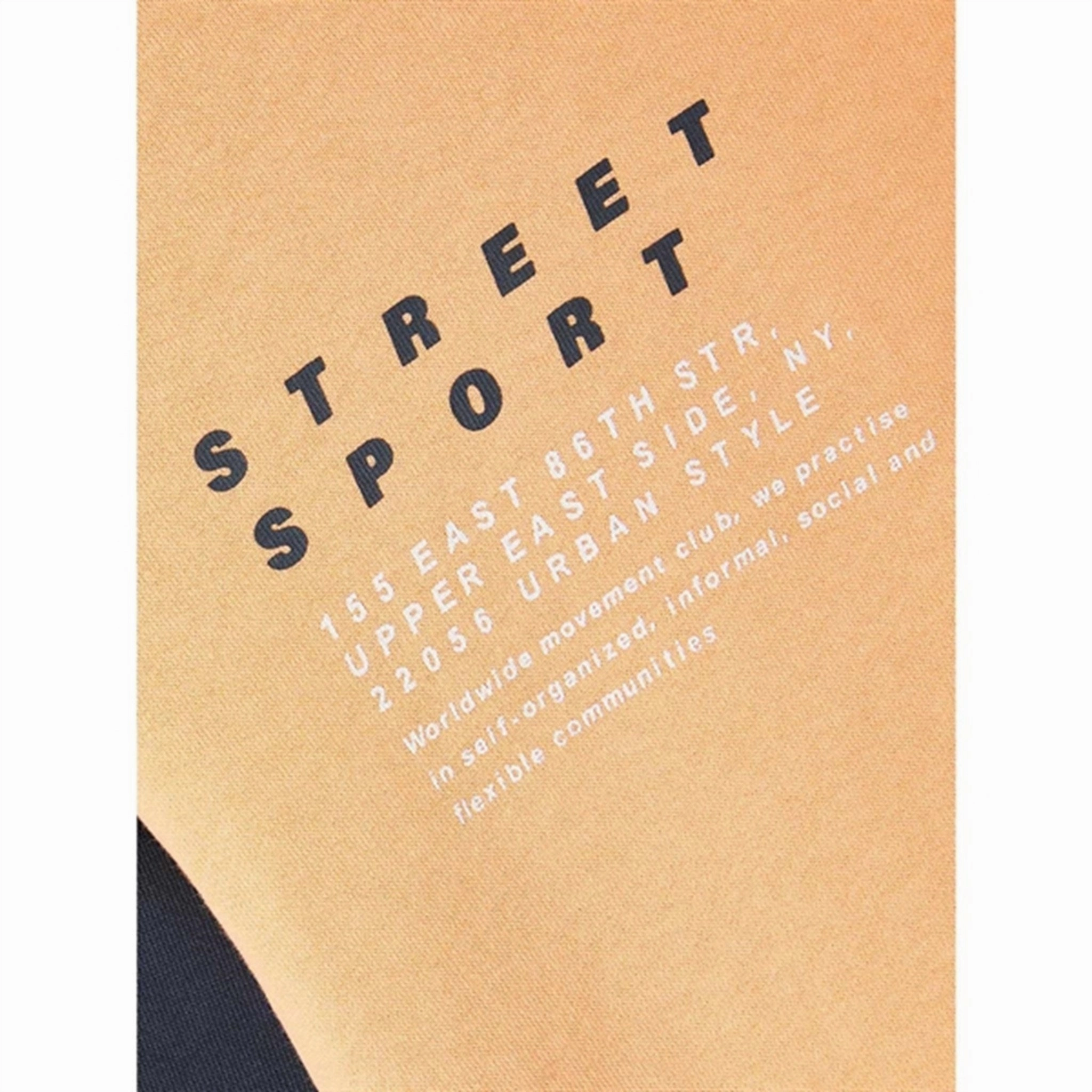 Name it Orange Chiffon Volmar Hoodie Casual Icon