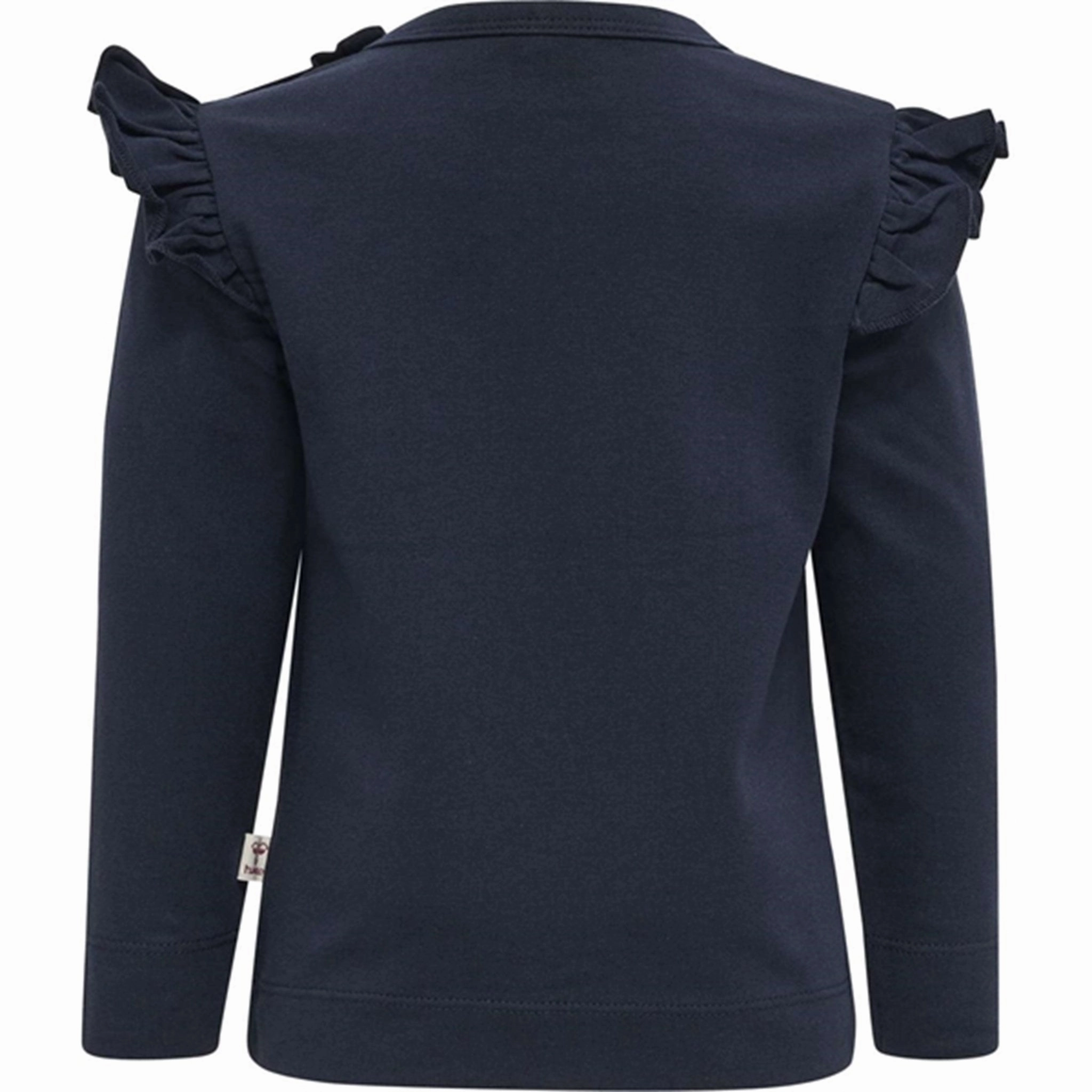 Hummel Black Iris Artemis Blouse Tuckable Hem Subtle design