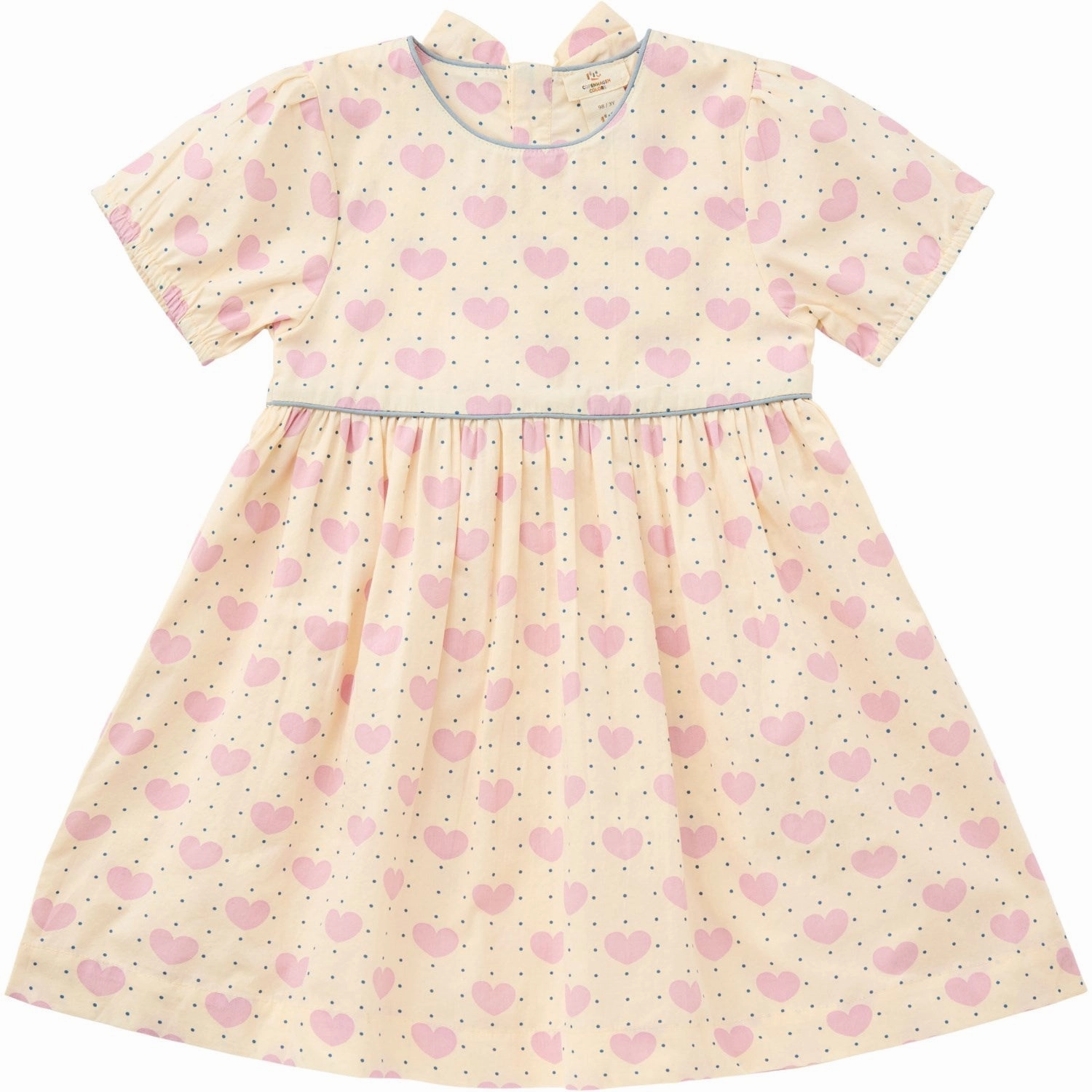 All-Season Comfort COPENHAGEN COLORS Heart Aop Heart & Dots Dress