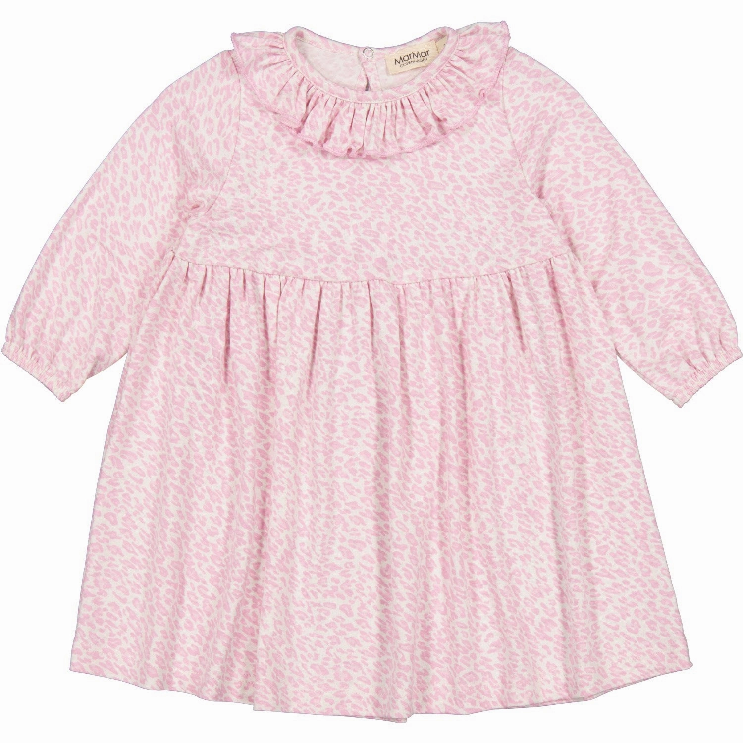 MarMar Leopard Pink Leo Diora Frill Dress Soft Feel