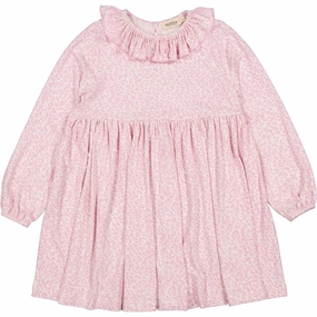 Mermaid-Hem MarMar Leopard Pink Leo Diora Frill Dress