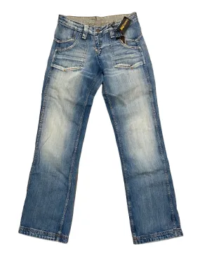 wrinkle free High Density Weave Meltin'Pot jeans da donna Erin UB 500 D1080 DMBL denim