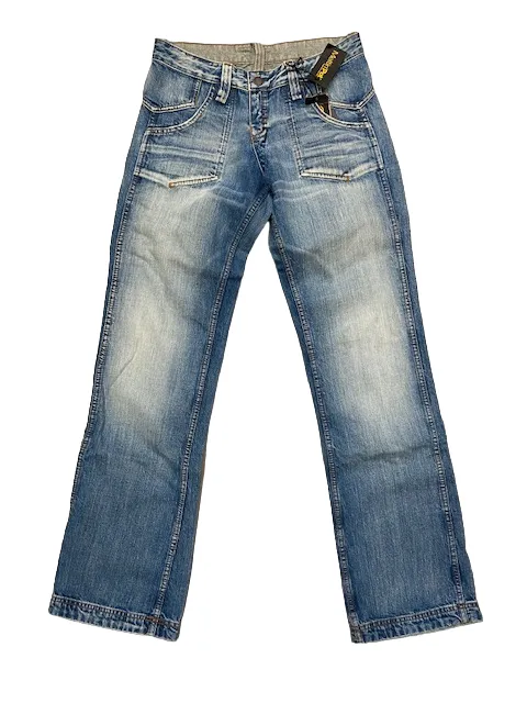 wrinkle free High Density Weave Meltin'Pot jeans da donna Erin UB 500 D1080 DMBL denim