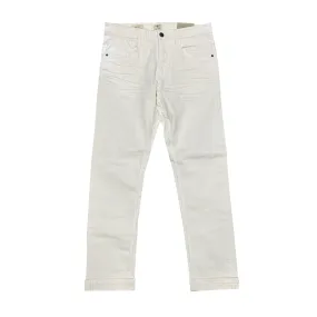 Trez pantalone 5 tasche da uomo BEER-BULL2 M48684 109 bianco Sophisticated Look